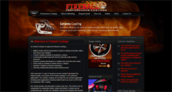 Desktop Screenshot of fireballcoatings.com